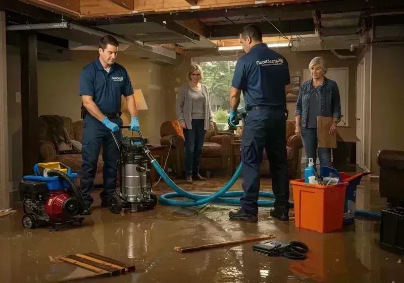 Basement Water Extraction and Removal Techniques process in Lakewood Park, FL