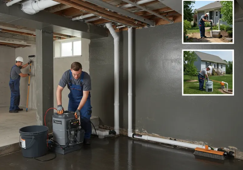 Basement Waterproofing and Flood Prevention process in Lakewood Park, FL